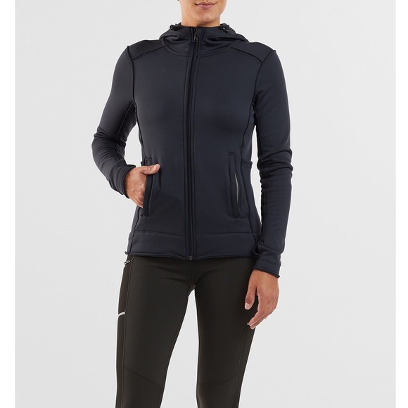 Title nine Tops - Title Nine Crash 2.0 Polartec Jacket Full Zip Hoodie Womens XL Blue Gray Fleece
